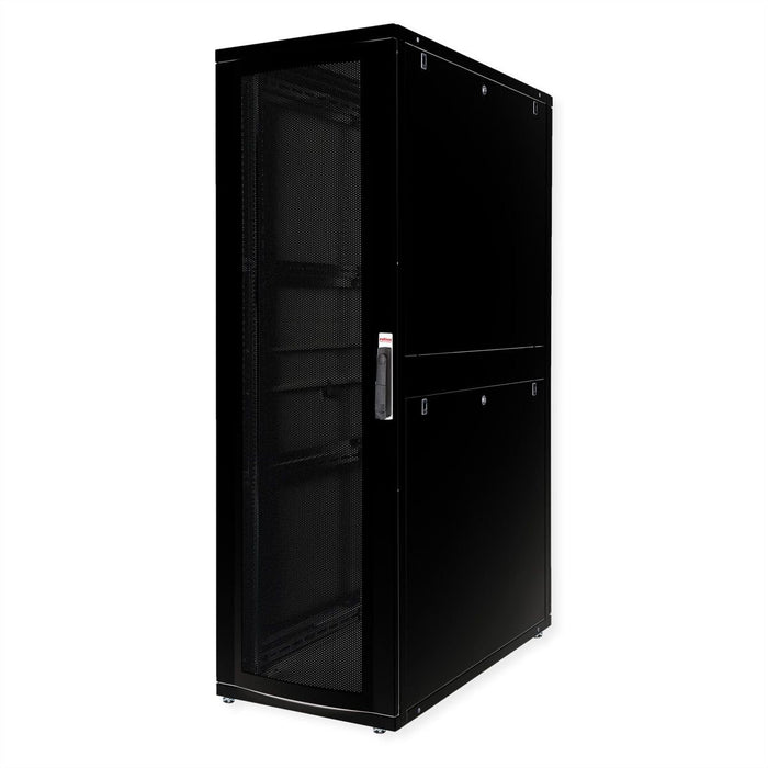 Roline 19-Zoll Serverschrank Pro 42 He, 600x1200 Bxt Schwarz