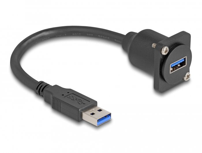 Delock Cable Usb Tipo D De 5 Gbps Tipo A Macho A Tipo A Hembra