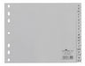 EAN 4005546665429 - Durable 6500 Separador alfabético con pestaña Polipropileno (PP) Gris imagen 1