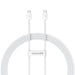 EAN 6932172648794 - Baseus Superior cable USB 2 m USB C 480 Gbit/s Blanco imagen 1