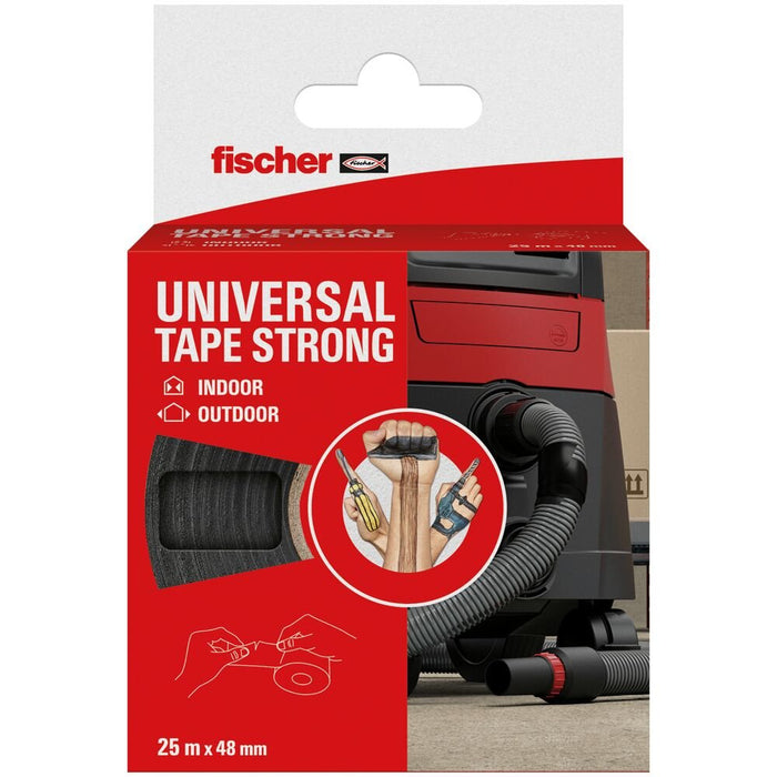 EAN 4048962430332 - Fischer 560903 cinta adhesiva Apto para uso en interior Adecuado para uso en exteriores 25 m Gris imagen 7