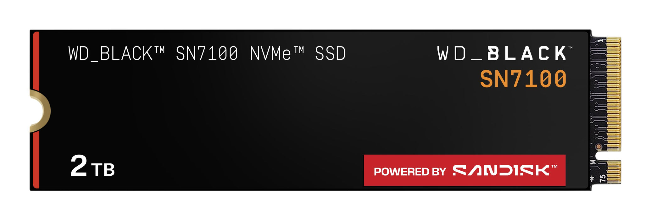 EAN 0718037893211 - SanDisk Black WD_BLACK SN7100 NVMe 2 TB M.2 PCI Express 4.0 3D TLC NAND imagen 1