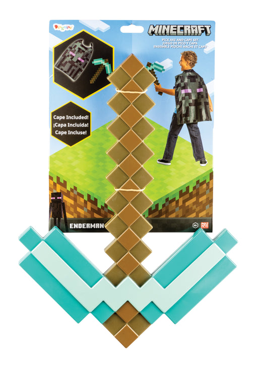 EAN 0192995156241 - Disguise Diamond Pickaxe & Enderman Armas y armadura para disfraz Niño Cualquier género imagen 1
