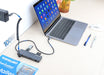 EAN 766623190459 - Manhattan 190459 base para portátil y replicador de puertos Alámbrico USB 3.2 Gen 1 (3.1 Gen 1) Type-C Gri imagen 8