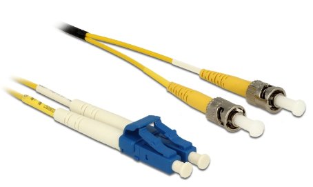 Delock Cable Lichtwellenleiter Lc Duplex Zu St Duplex Singlemode Os2 10 M