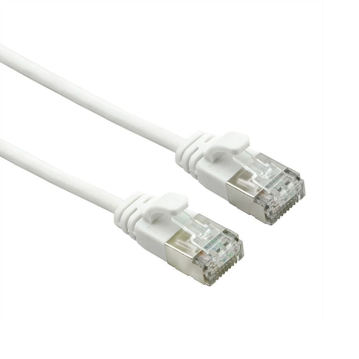 Roline U Ftp Datacenter Cable De Red Cat.6a (Class Ea), Lsoh, Slim, Wei, 2 M
