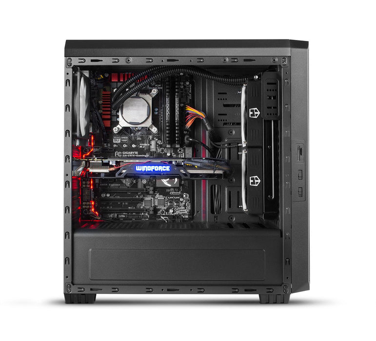 Caja Pc Nox Atx Hummer Zs Negra