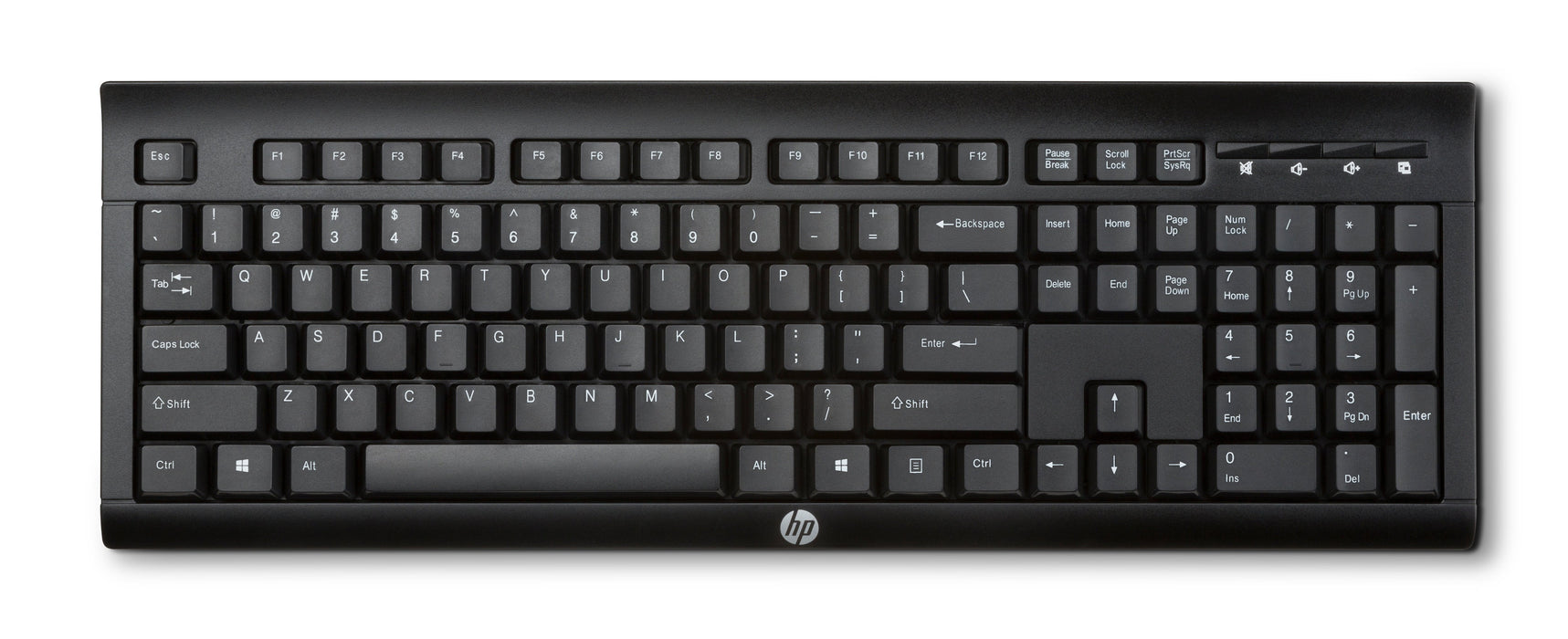 EAN 5715063430224 - HP K2500 Wireless Keyboard teclado Hogar RF inalámbrico Negro imagen 1