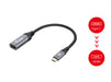 EAN 4015867230008 - Equip 133492 adaptador de cable de vídeo 0,15 m USB Tipo C Negro, Gris imagen 4