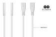 EAN 4066857003164 - Kabelmeister SK0870-W010 cable de transmisión Blanco 1 m C8 acoplador IEC C7 imagen 3