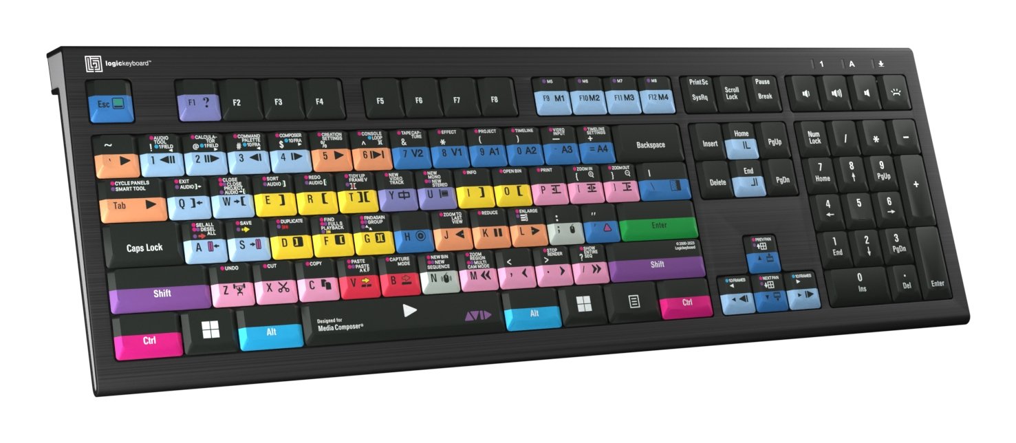 EAN 5707795021528 - Logickeyboard LKB-MCOMP-A2PC teclado TV USB Francés Negro imagen 4
