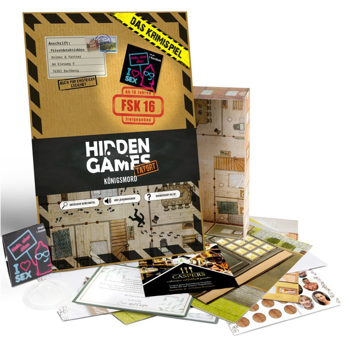 EAN 4260686490373 - Hidden Games HGFA05KM juego de tablero KING MURDER 90 min Juego De Cartas Detective imagen 1