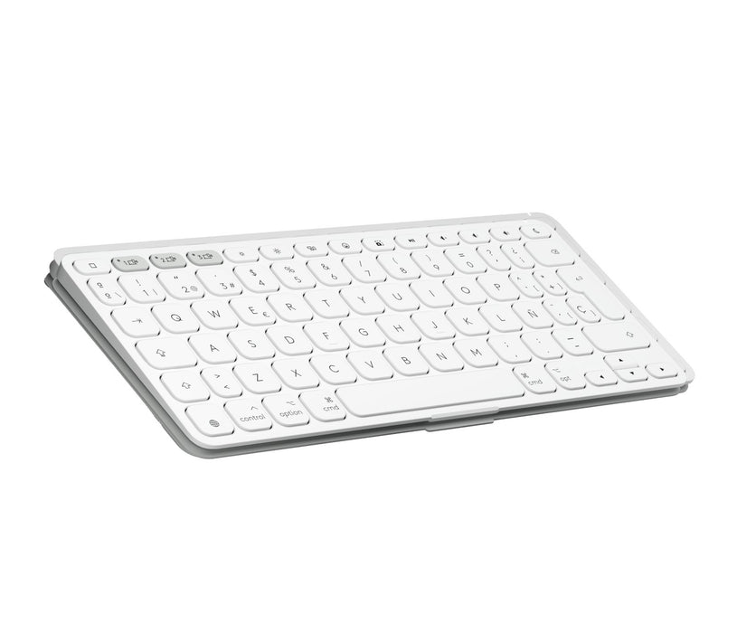 EAN 5099206126152 - Logitech 920-013011 teclado para móvil Español Bluetooth Gris, Blanco imagen 4