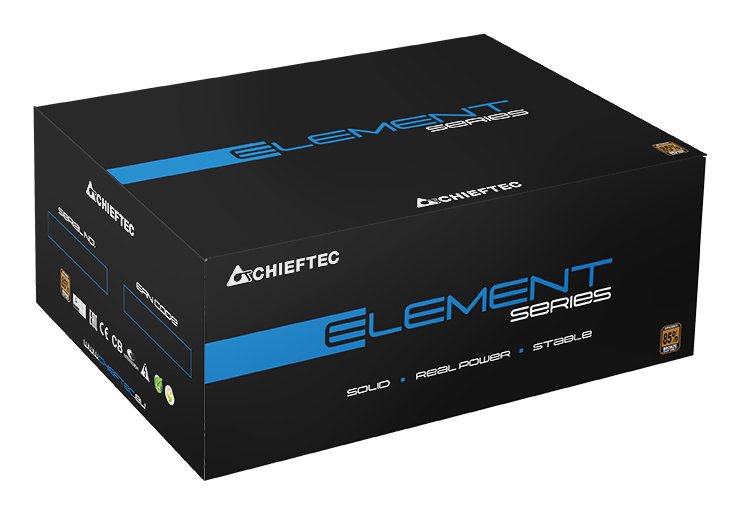 EAN 4710713230958 - Chieftec ELP-500S unidad de fuente de alimentación 500 W 20+4 pin ATX PS/2 Negro imagen 3