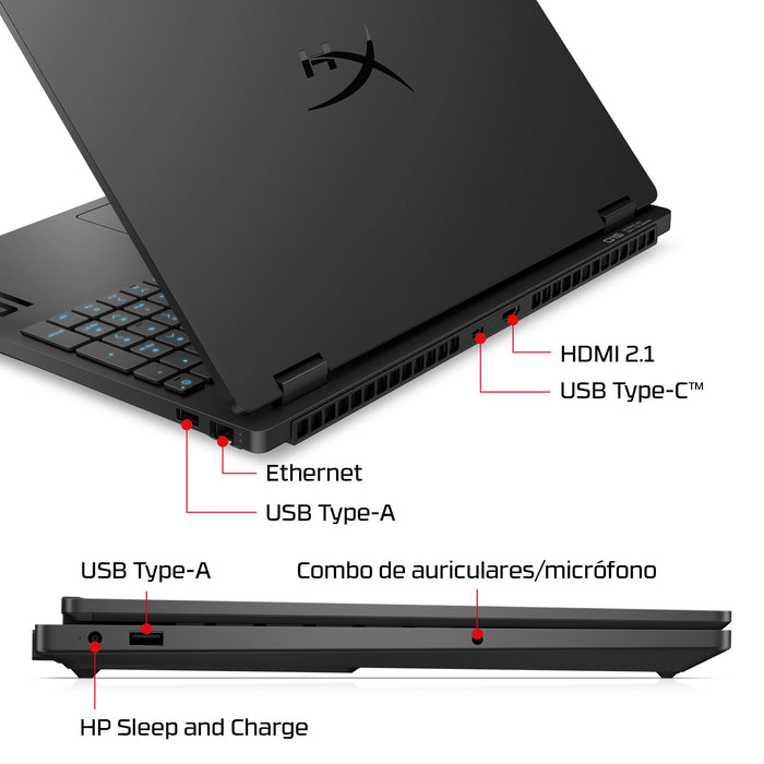EAN 821844741764 - HP HyperX OMEN 15 inch Gaming Laptop PC 15-ga0004ns Intel® Core™ i7 i7-14650HX 38,9 cm (15.3") 2K 24 GB DD imagen 5