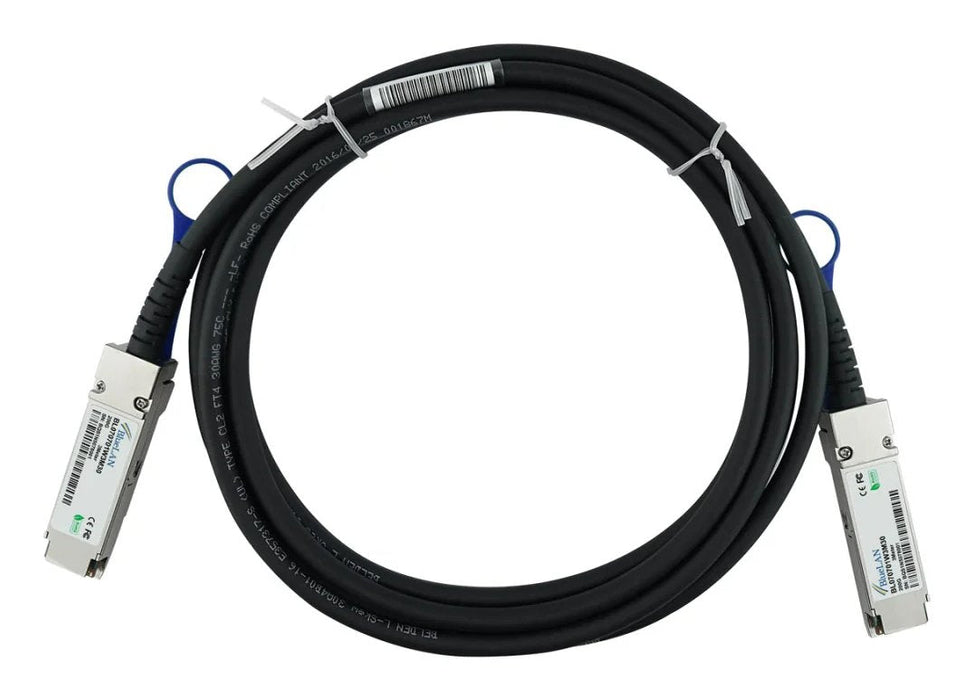 Blueoptics Netzwerkcable Cbl-Ntwk-0956-Qsfp56-3-Bl Dac 200gb/S Qsfp56 Auf Qsfp56 30awg 300cm