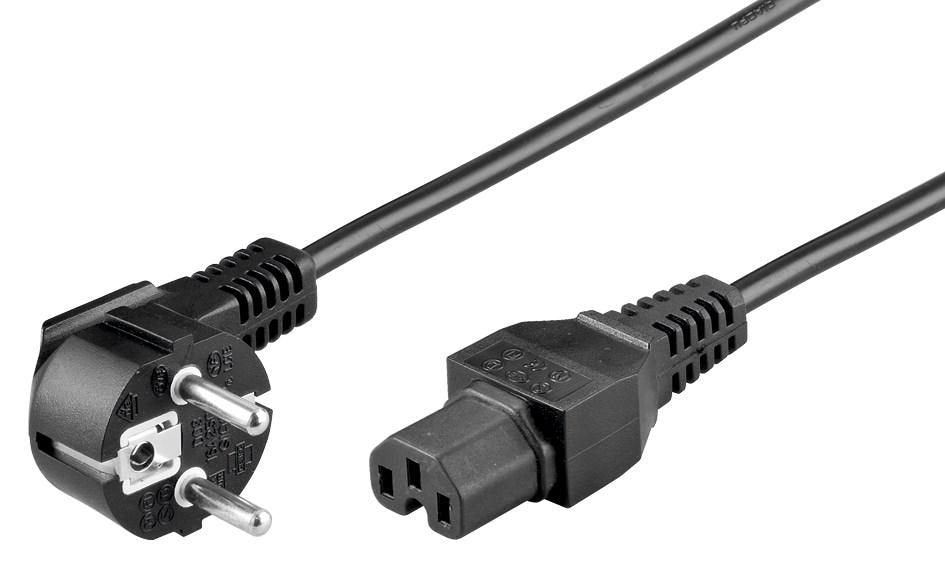 Power Cord Cee 7/7 - C15 1m