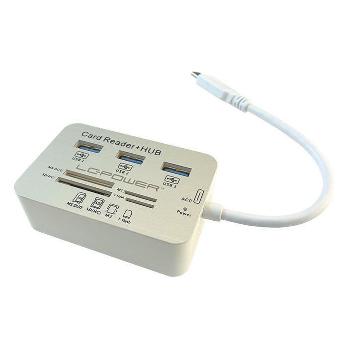 EAN 4260070127793 - LC-Power LC-HUB-C-CR base para portátil y replicador de puertos USB 3.2 Gen 1 (3.1 Gen 1) Type-C imagen 5