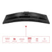EAN 4038986112963 - AOC CU34E4CW/75 pantalla para PC 86,4 cm (34") 3440 x 1440 Pixeles Negro imagen 5