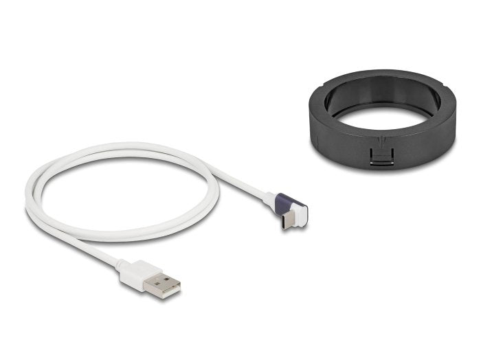 Wireless Charger 15 W Für Tischeinbau Weiss