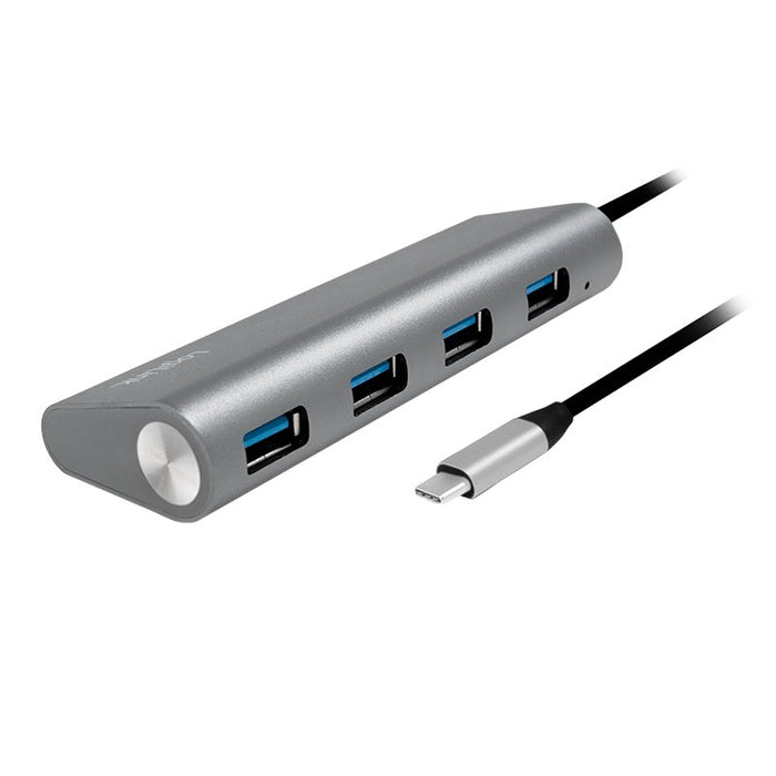 EAN 4052792048643 - LogiLink UA0309 hub de interfaz USB 3.2 Gen 1 (3.1 Gen 1) Type-C 5000 Mbit/s Gris imagen 5