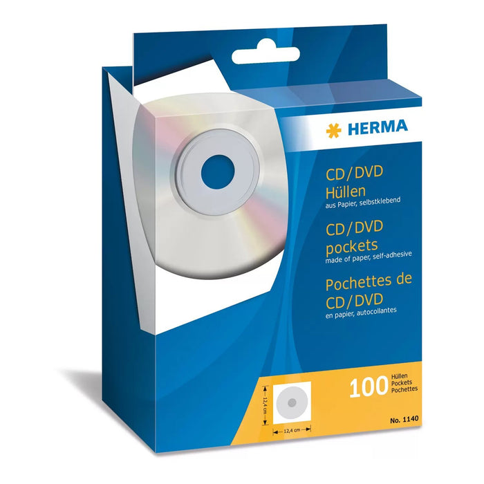 EAN 4008705011402 - HERMA 1140 funda para discos ópticos 1 discos imagen 1