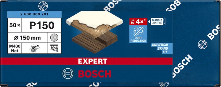 EAN 4059952540399 - Bosch 2 608 900 701 accesorio para lijadora 50 pieza(s) Red para lijado imagen 3