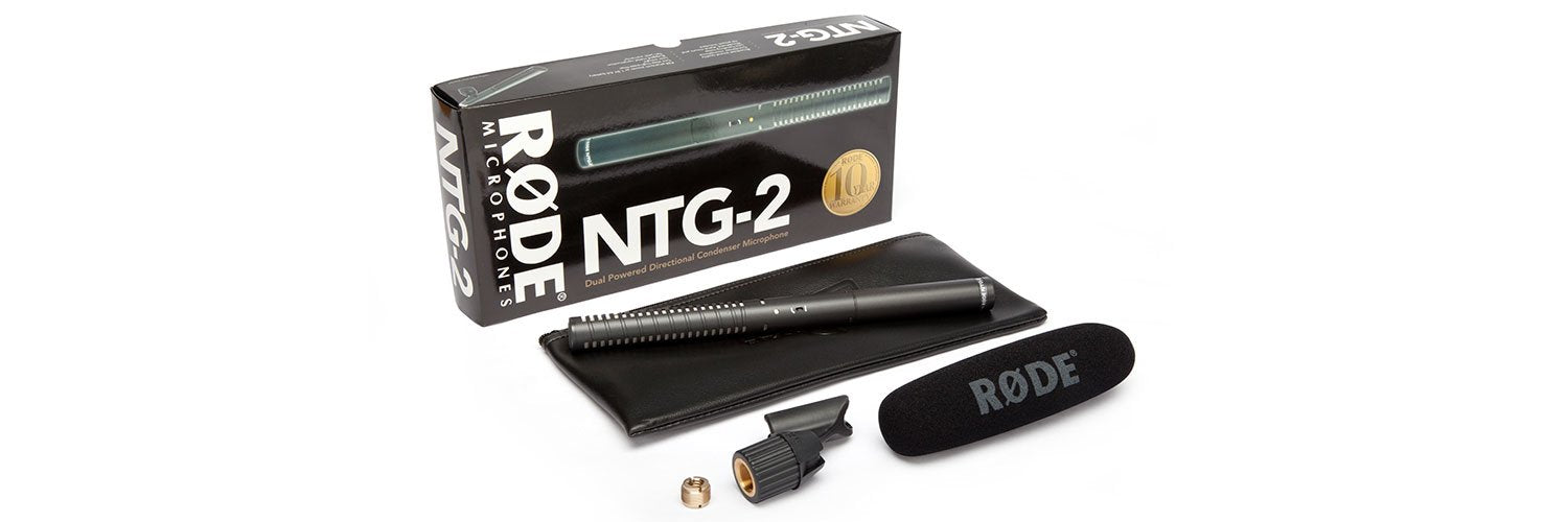Rode Ntg2 Micrófono Para Cámara Réflex