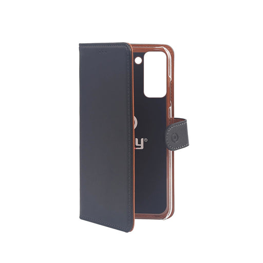 EAN 8021735763901 - Celly Wally funda para teléfono móvil 17 cm (6.7") Folio Negro, Marrón imagen 1