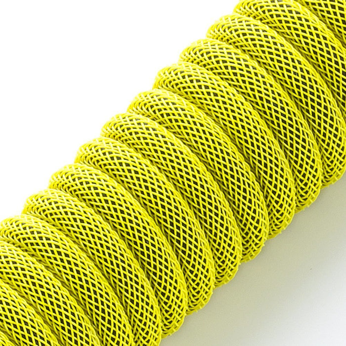 Cablemod Classic Coiled Keyboard Cable Usb-C A Usb Tipo A, Dominator Amarillo - 150cm