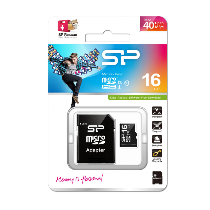 EAN 0886576000695 - Silicon Power SP016GBSTH010V10SP memoria flash 16 GB MicroSDHC UHS-I Clase 10 imagen 4