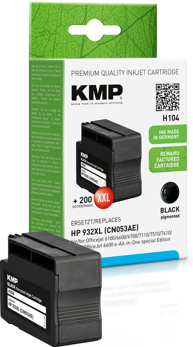 EAN 4011324172546 - KMP H84 cartucho de tinta 1 pieza(s) Negro imagen 1
