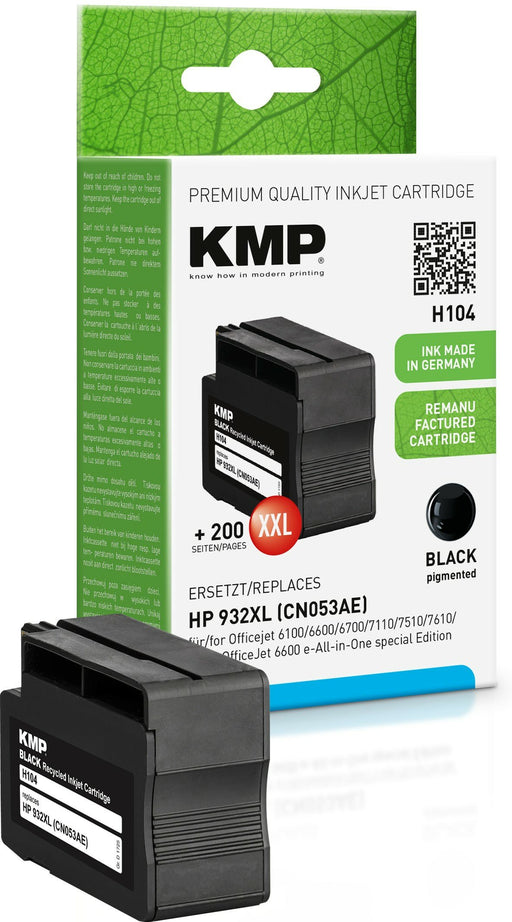 EAN 4011324172546 - KMP H84 cartucho de tinta 1 pieza(s) Negro imagen 1