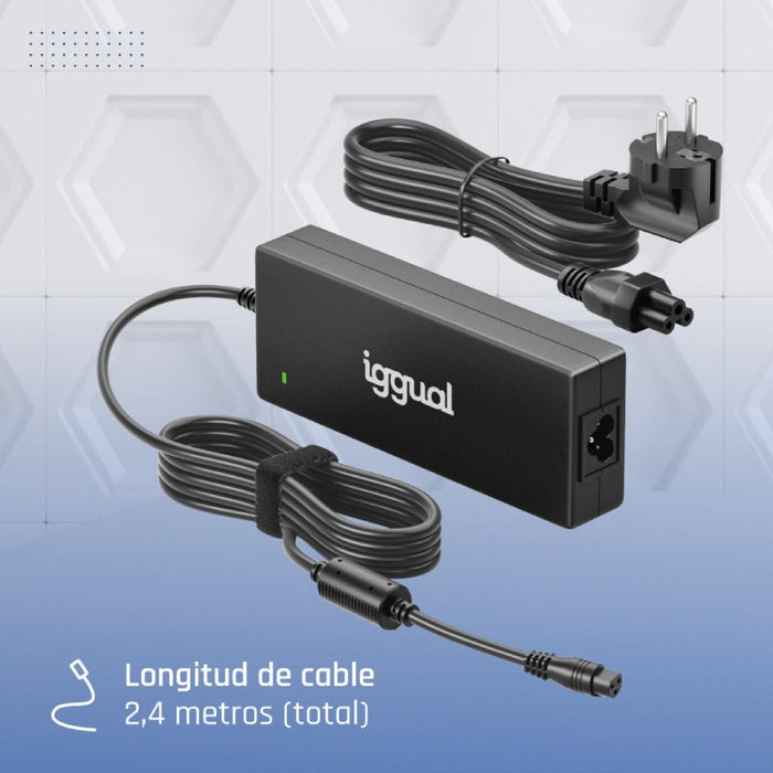 EAN 8435364320495 - iggual CUA-6T-240W adaptador e inversor de corriente Interior Negro imagen 8