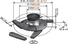 EAN 8712285311420 - Vogel's EPC6545 montaje para projector imagen 8