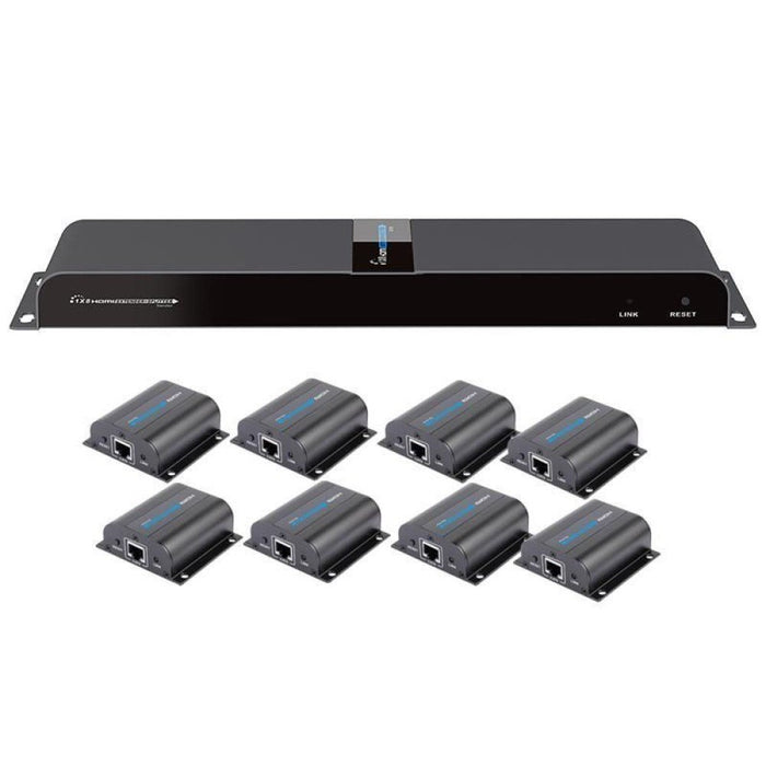 EAN 8054529028207 - Techly IDATA EX-HL81TY extensor audio/video Transmisor y receptor de señales AV Negro imagen 1