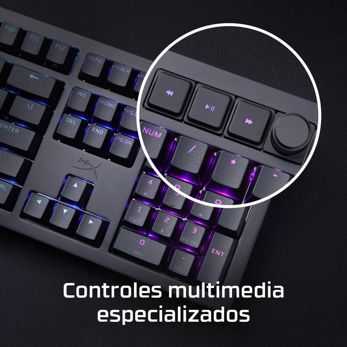 Hyperx Alloy Rise - Teclado - 100% - Full Size