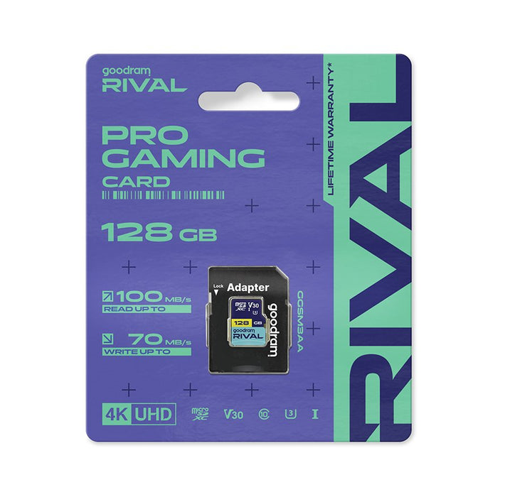 EAN 5908267914731 - Goodram microSDXC 128GB V30 UHS I U3 RIVAL + adapter Clase 10 imagen 15