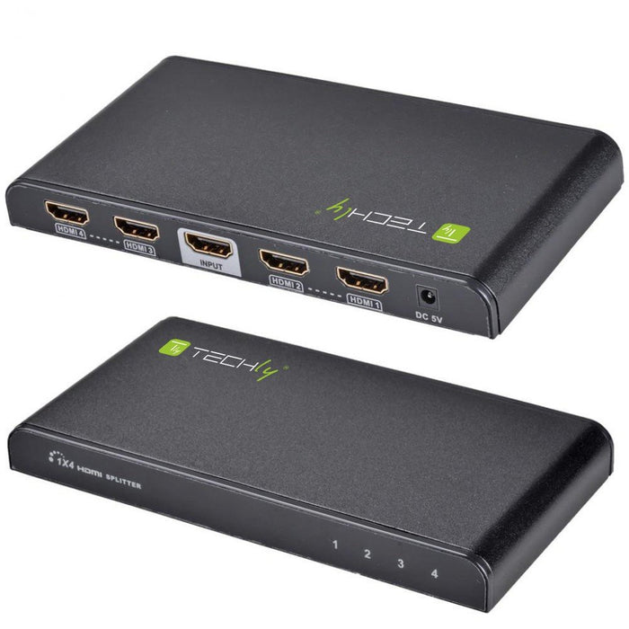 EAN 8057685306653 - Techly IDATA HDMI-4K4 divisor de video 4x HDMI imagen 3