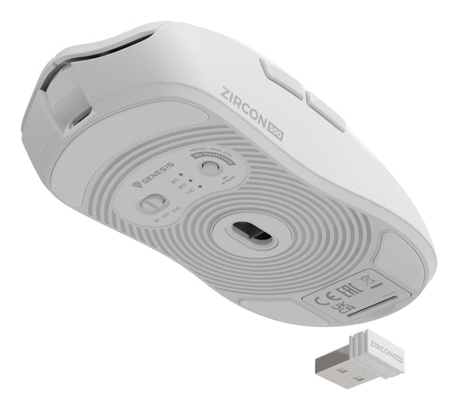 EAN 5901969443950 - GENESIS Zircon 500 G2 ratón Juego Mano derecha RF Wireless + Bluetooth + USB Type-C Óptico 10000 DPI imagen 2
