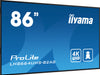 EAN 4948570124916 - iiyama LH8664UHS-B2AG pantalla de señalización Pantalla plana para señalización digital 2,17 m (85.6") Wi imagen 4