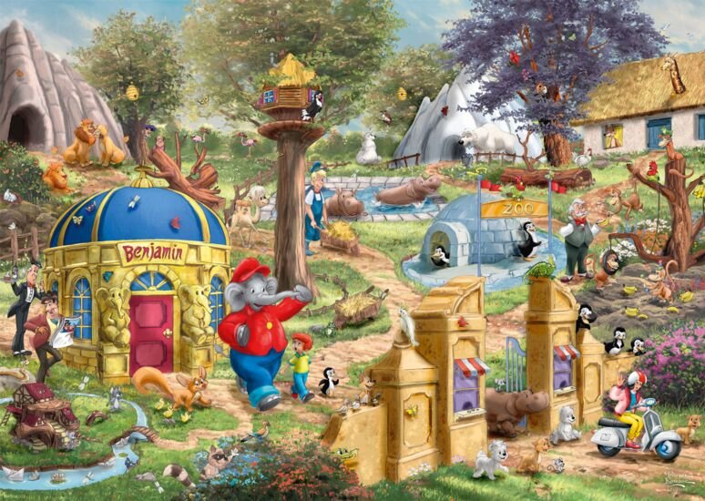 EAN 4001504584238 - Schmidt Spiele 58423 puzzle Puzzle rompecabezas 1000 pieza(s) Hada imagen 2