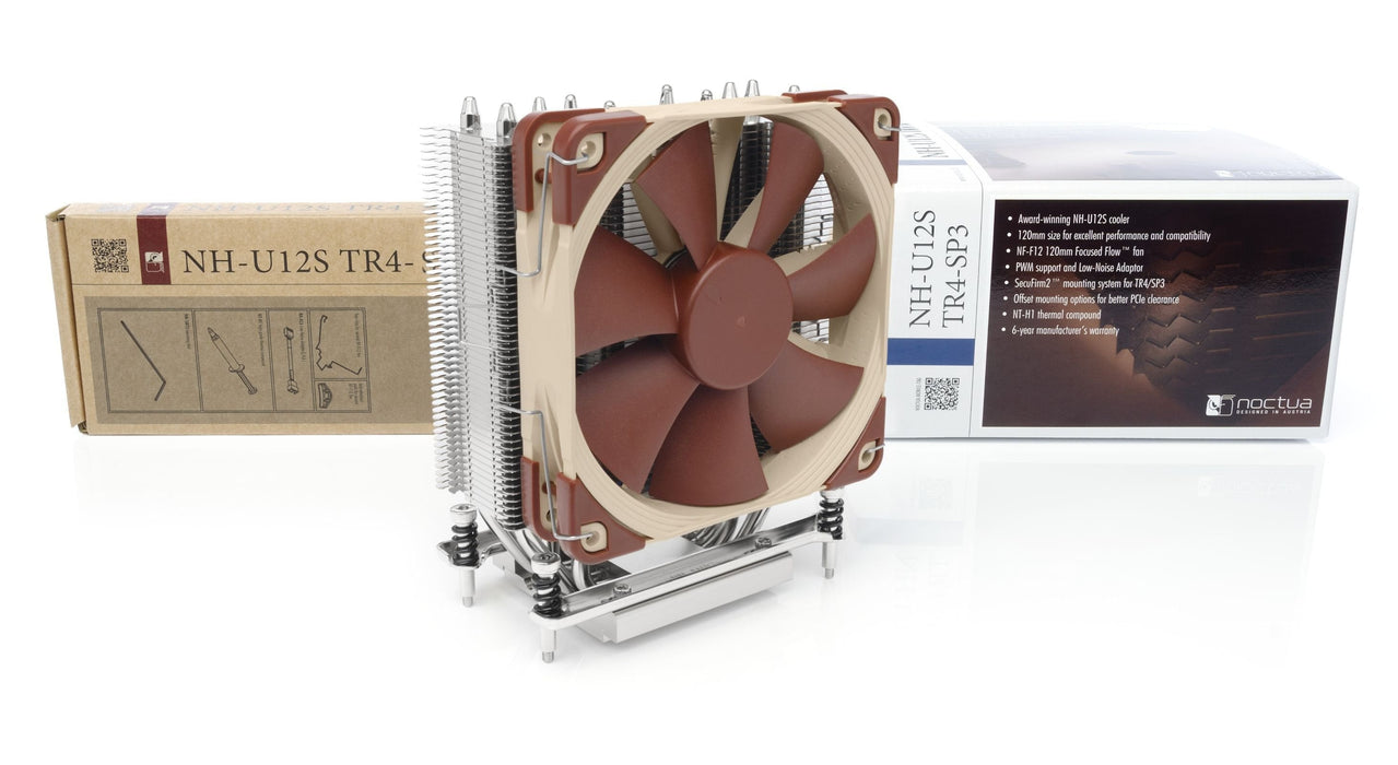 Noctua Nh-U12s Tr4-Sp3 Ventilador De Procesador Enfriador 12 Cm Aluminio, Beige