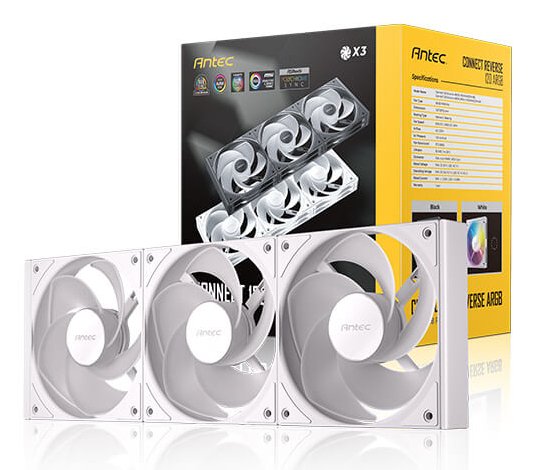 EAN 0761345400497 - Antec C120R ARGB White_3PK Carcasa del ordenador Ventilador 12 cm Blanco 3 pieza(s) imagen 11