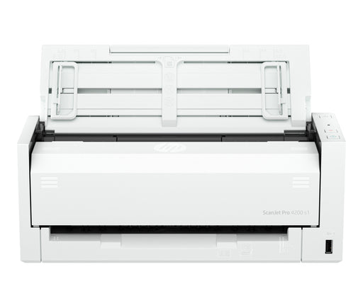 EAN 0198701401049 - HP ScanJet Pro 4200 s1 Escáner con alimentador automático de documentos (ADF) 600 x 600 DPI A4 Azul, Blan imagen 1