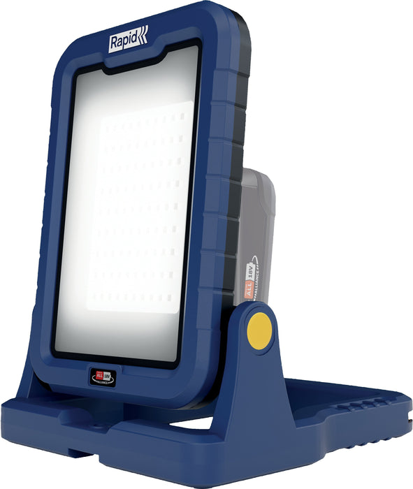 Rapid 18v Work Light Bwl2400 Blue 2400lm 5000k Ip20 Tiltable Head