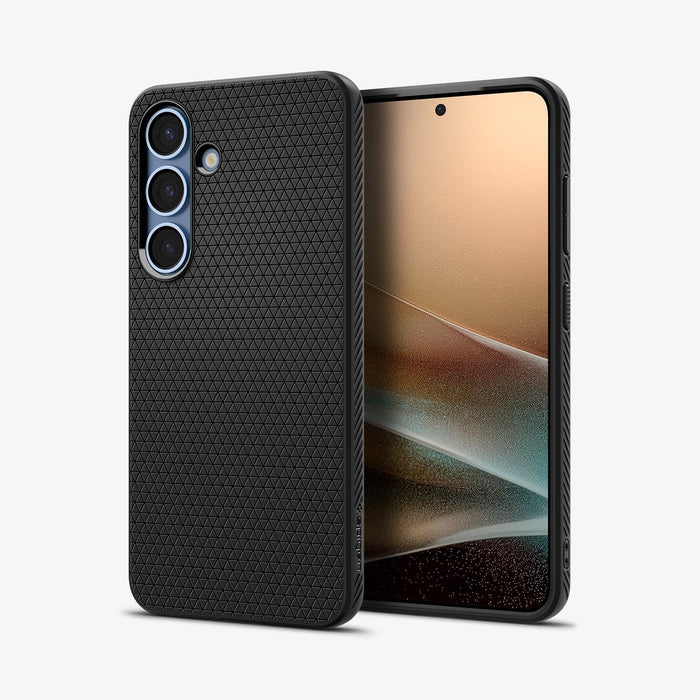 Spigen Liquid Air Do Galaxy S25 Negro Matowy