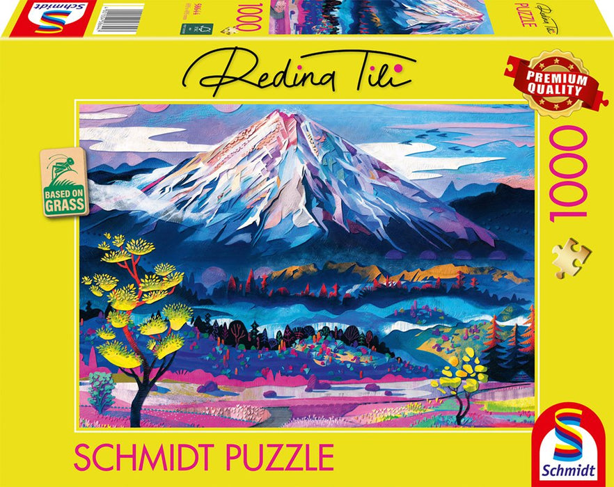 Schmidt Spiele Redina Tili: La Paz De La Montaña, Puzzle 1000 Piezas 58644
