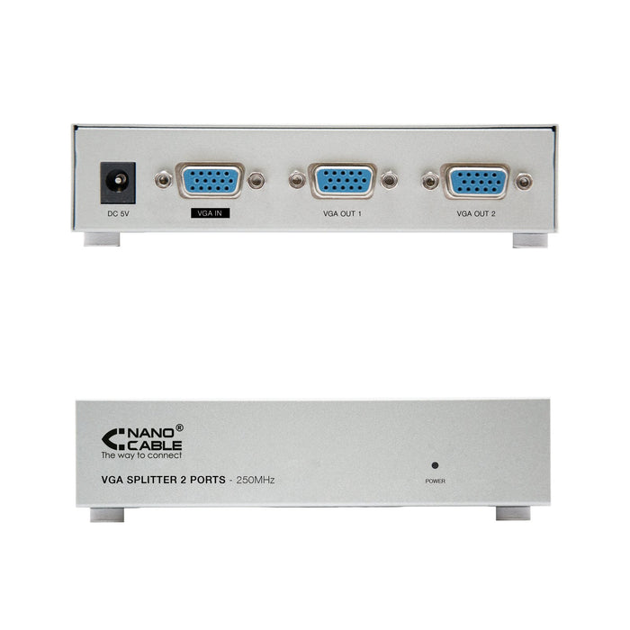 EAN 8433281004542 - Nanocable 10.25.0002 divisor de video 2x VGA imagen 2