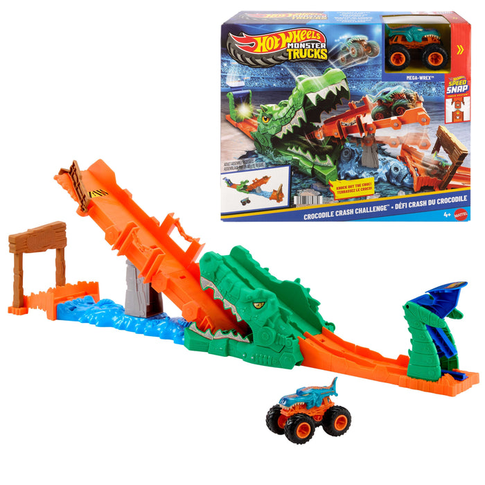 Noquea Al Cocodrilo Hot Wheels Monster Trucks